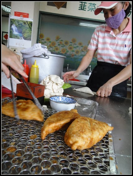 台南-劉記-韮菜盒子、烙餅