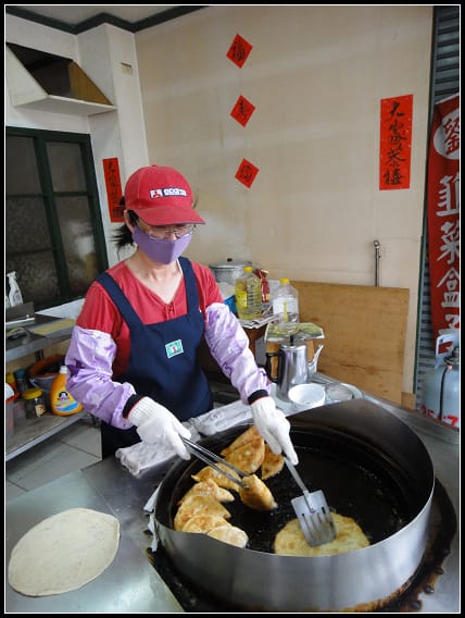 台南-劉記-韮菜盒子、烙餅