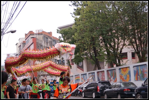竹東-建國百年遊街活動(圖)