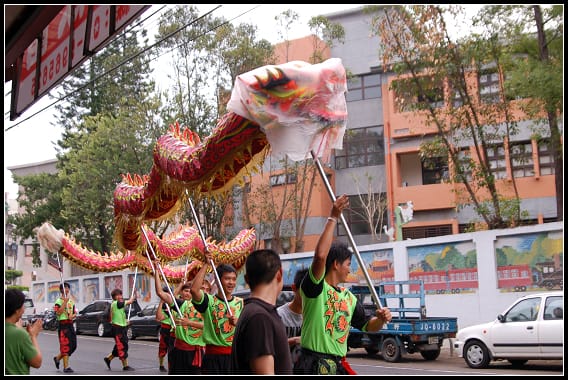 竹東-建國百年遊街活動(圖)