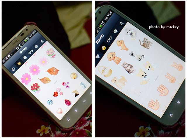 LINE camera (手機APP) 米奇兄被出賣啦