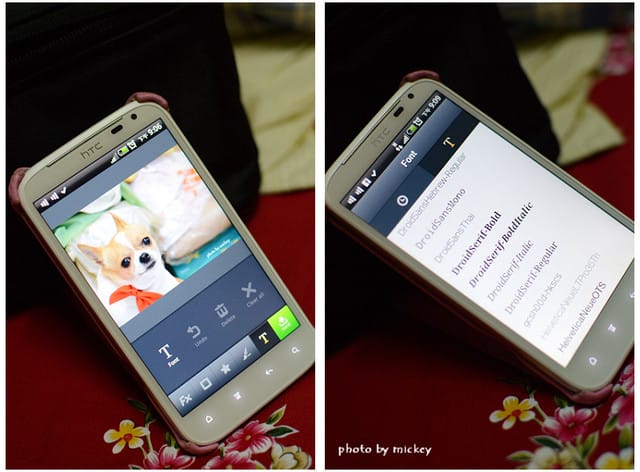 LINE camera (手機APP) 米奇兄被出賣啦