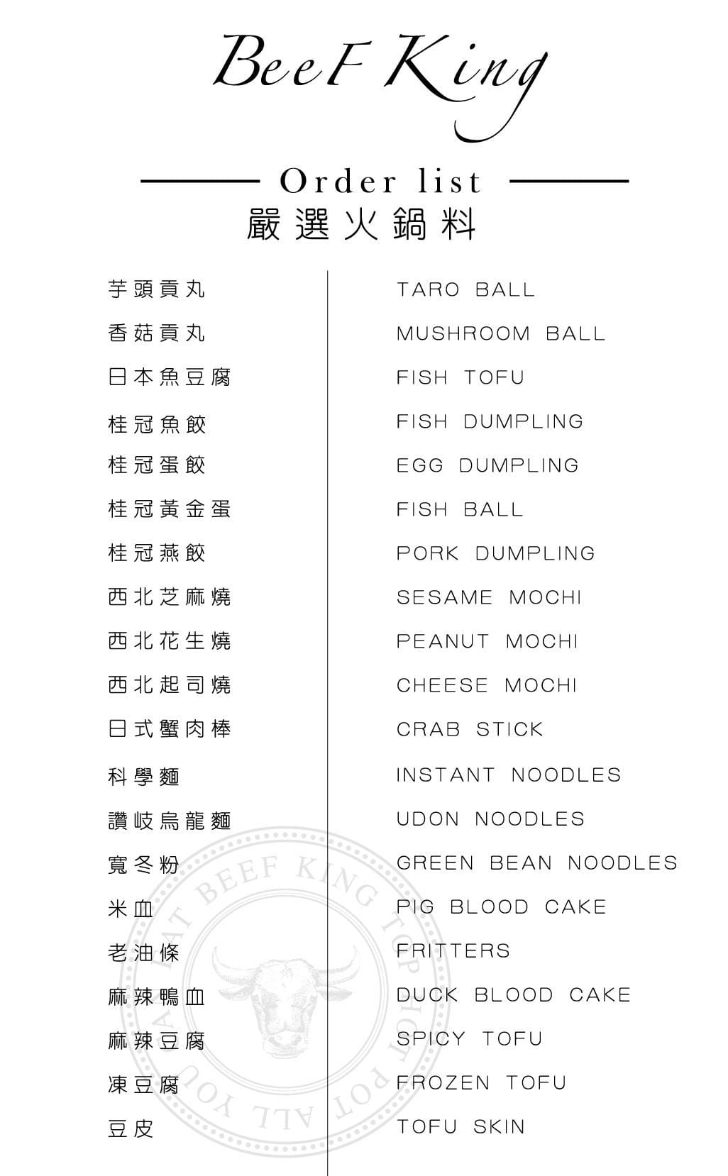 6.jpg Beef King日本頂級A5和牛鍋物放題菜單