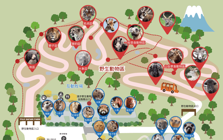 日本靜岡-富士野生動物園 日本靜岡-富士野生動物園