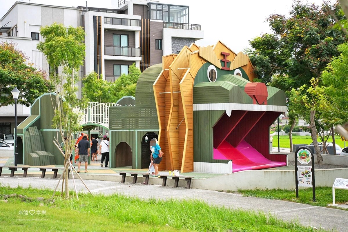 新竹芎林-公一方口方獅➤特色公園➤設施豐富小孩玩到不想走