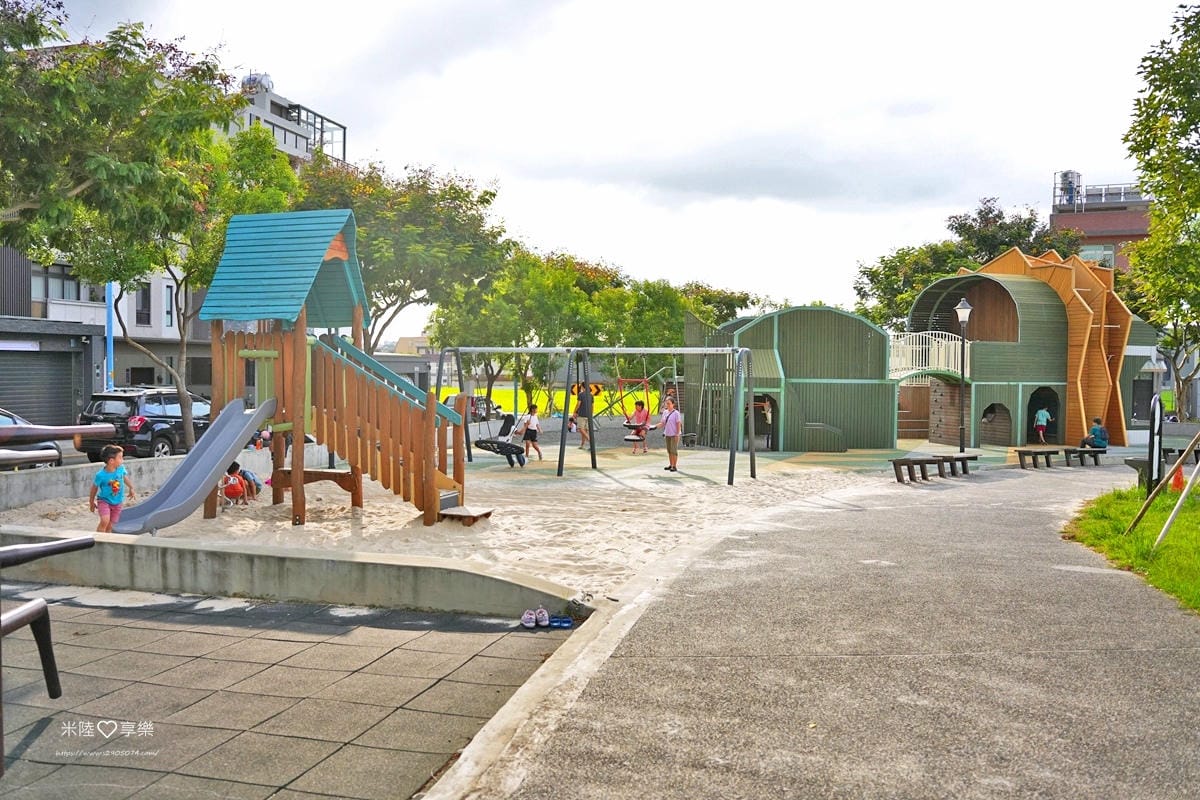 新竹芎林-公一方口方獅➤特色公園➤設施豐富小孩玩到不想走