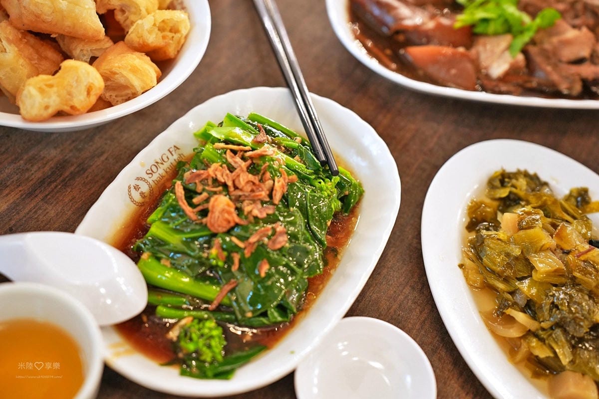 新加坡-松發肉骨茶✔必吃人氣美食✔肉骨茶外其他配菜也很好吃✔ 新加坡-松發肉骨茶✔必吃人氣美食✔肉骨茶外其他配菜也很好吃✔