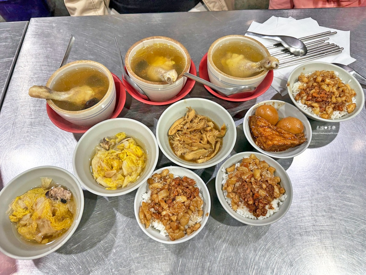 新竹-翁記滷肉飯|牛埔店|肥瘦肉滷肉飯|香菇雞湯