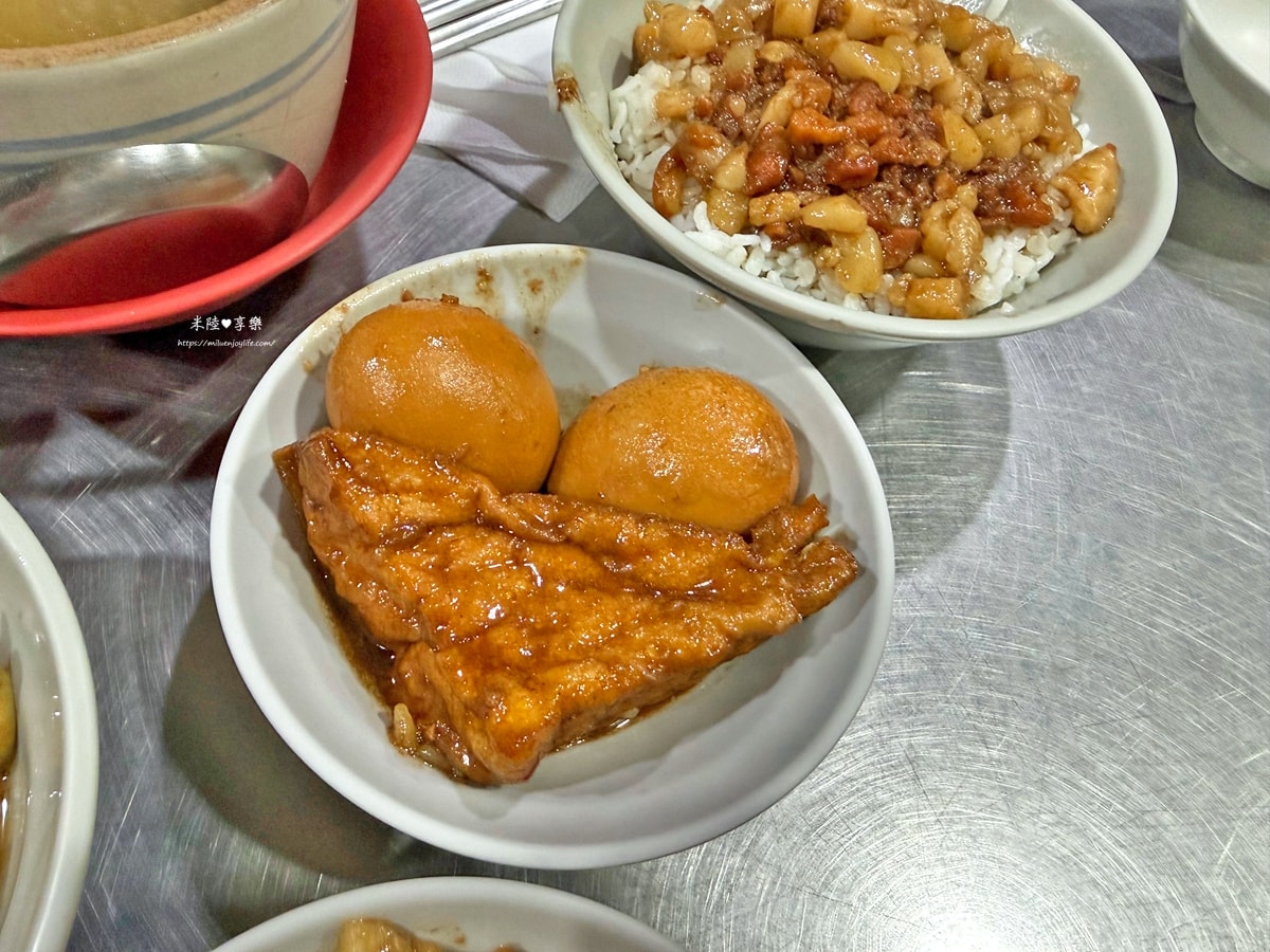 新竹-翁記滷肉飯|牛埔店|肥瘦肉滷肉飯|香菇雞湯