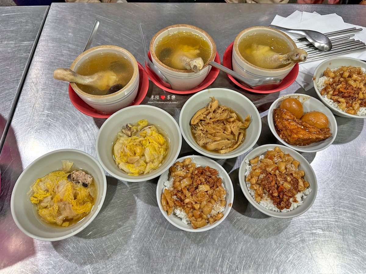 新竹-翁記滷肉飯|牛埔店|肥瘦肉滷肉飯|香菇雞湯